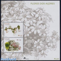 Azores 2002 Flowers S/s, Mint NH, Nature - Flowers & Plants - Azores