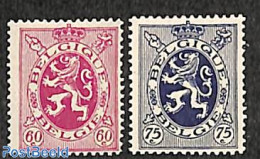 Belgium 1930 Definitives 2v, Mint NH - Unused Stamps