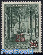 Belgium 1932 Express Mail Overprint 1v, Unused (hinged), Nature - Water, Dams & Falls - Unused Stamps