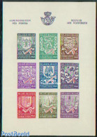 Belgium 1941 City Coat Of Arms Imperforated S/s, Mint NH, History - Coat Of Arms - Unused Stamps