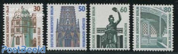 Germany, Berlin 1987 Coil Stamps With Numbers On Back-side 4v, Mint NH - Neufs