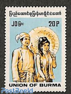 Myanmar/Burma 1995 Definitive 1v (Union Of Burma), Mint NH, Various - Costumes - Costumes