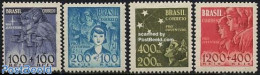 Brazil 1939 Youth Stamps 4v, Mint NH - Neufs