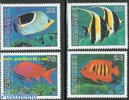 Micronesia 1995 Definitives, Fish 4v, Mint NH, Nature - Fish - Fische