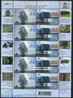 Netherlands 2007 Trees In Winter M/s (with 5 Sets), Mint NH, Nature - Trees & Forests - Neufs