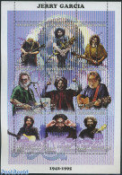 Niger 1998 Jerry Garcia 9v M/s, Mint NH, Performance Art - Music - Popular Music - Musique