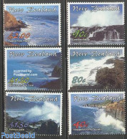 New Zealand 2002 Coast Lines 6v, Mint NH - Unused Stamps