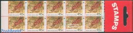 New Zealand 1993 WWF Booklet, Mint NH, Nature - Shells & Crustaceans - World Wildlife Fund (WWF) - Stamp Booklets - Cr.. - Ongebruikt