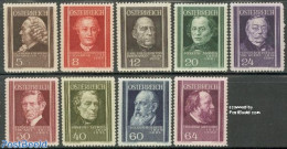 Austria 1937 Welfare 9v, Mint NH, Health - Health - Unused Stamps