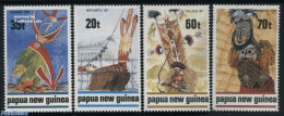 Papua New Guinea 1989 Dance Masks 4v, Mint NH, Various - Folklore - Papua-Neuguinea