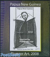 Papua New Guinea 2008 Pioneer Art S/s, Mint NH, Art - Modern Art (1850-present) - Paintings - Papua New Guinea
