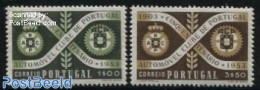Portugal 1953 Automobile Club 2v, Mint NH, Transport - Automobiles - Unused Stamps