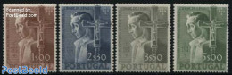 Portugal 1954 400 Years Sao Paulo 4v, Mint NH, Religion - Religion - Unused Stamps