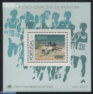 Portugal 1984 Olympic Games Los Angeles S/s, Mint NH, Sport - Athletics - Olympic Games - Unused Stamps