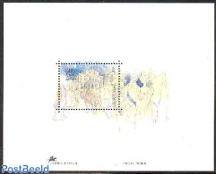 Portugal 1993 National Theatre S/s, Mint NH, Nature - Performance Art - Horses - Theatre - Unused Stamps