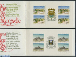 Portugal 1987 Castles, 2 Booklets, Mint NH, Stamp Booklets - Art - Castles & Fortifications - Neufs
