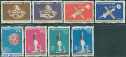 Paraguay 1964 Space Flights 8v, Mint NH, Transport - Space Exploration - Paraguay