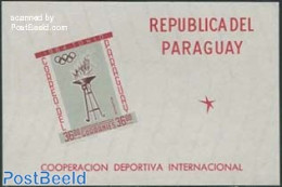 Paraguay 1962 Olympic History S/s Imperforated, Mint NH, Sport - Olympic Games - Paraguay