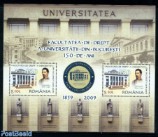 Romania 2009 University Faculty S/s, Mint NH, Science - Education - Unused Stamps
