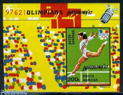 Romania 1992 Olympic Games Barcelona S/s, Mint NH, Sport - Transport - Gymnastics - Olympic Games - Space Exploration - Unused Stamps