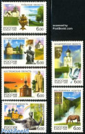 Russia 2006 Regions 6v, Mint NH, Nature - Transport - Various - Birds - Horses - Ships And Boats - Tourism - Art - Cas.. - Schiffe