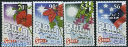 Samoa 1999 Christmas, New Year 4v, Mint NH, Religion - Various - Christmas - New Year - Weihnachten