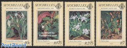 Seychelles 1983 Marianne North Visit 4v, Mint NH, Nature - Flowers & Plants - Andere & Zonder Classificatie