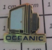 819 Pin's Pins / Beau Et Rare / MARQUES / TELEVISION OCEANIC Par AB ARTHUS BERTRAND - Trademarks