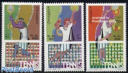 Somalia 1999 Tennis 3v, Mint NH, Sport - Sport (other And Mixed) - Tennis - Tennis