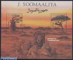 Somalia 1994 Trees S/s, Mint NH, Nature - Trees & Forests - Rotary Club