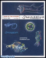 Somalia 1998 Int. Ocean Year S/s, Mint NH, Nature - Fish - Shells & Crustaceans - Poissons