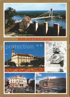 72341568 Bratislava Pressburg Pozsony Hotel Carlton Flusspartie Mit Bruecke Bues - Slovaquie