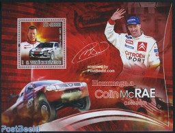 Sao Tome/Principe 2007 Colin McRae S/s, Mint NH, Sport - Transport - Autosports - Sport (other And Mixed) - Automobiles - Autos