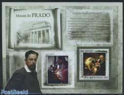 Sao Tome/Principe 2007 Prado Museum, Sorolla S/s, Mint NH, Art - Museums - Paintings - Museen