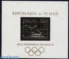 Chad 1970 Olympic Games S/s Gold, Mint NH, Sport - Olympic Games - Sonstige & Ohne Zuordnung