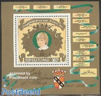 Chad 1982 Royal Baby S/s, Mint NH, History - Charles & Diana - Kings & Queens (Royalty) - Other & Unclassified