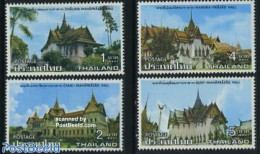 Thailand 1976 Royal Palaces 4v, Mint NH, Art - Castles & Fortifications - Schlösser U. Burgen