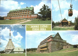 72341539 Krkonose Cerna-Hora Janske-Lazne Seilbahn Funkturm  - Poland