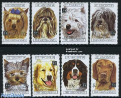 Saint Vincent 1994 Dogs 8v, Mint NH, Nature - Dogs - St.Vincent (1979-...)