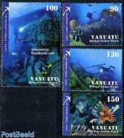 Vanuatu 2007 Million Dollar Point 4v, Mint NH, Nature - Sport - Fish - Diving - Poissons