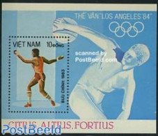 Vietnam 1983 Olympic Games S/s, Mint NH, Sport - Athletics - Olympic Games - Athletics