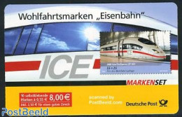 Germany, Federal Republic 2006 Welfare, Railways Booklet S-a, Mint NH, Transport - Stamp Booklets - Railways - Neufs