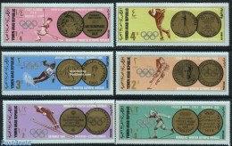 Yemen, Arab Republic 1968 Olympic Winter Winners 6v, Mint NH, History - Sport - Germans - Ice Hockey - Olympic Winter .. - Eishockey