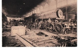 DEND Couillet Usines Metallurgiques Montage D Une Locomotive - Autres & Non Classés