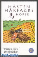 Sweden 2002 Fairhair Booklet, Mint NH, Nature - Dogs - Horses - Stamp Booklets - Art - Children's Books Illustrations .. - Ongebruikt