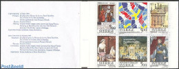 Sweden 1994 Sweden/France 6v In Booklet, Mint NH, History - Various - Flags - Stamp Booklets - Joint Issues - Art - Ca.. - Unused Stamps