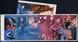 Sweden 2004 Rockstars 8v In Booklet, Mint NH, Performance Art - Elvis Presley - Music - Popular Music - Stamp Booklets - Unused Stamps