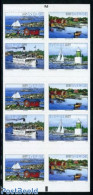 Sweden 2004 Stockholm Archipel Booklet, Mint NH, Transport - Various - Stamp Booklets - Ships And Boats - Lighthouses .. - Nuovi