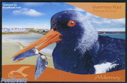 Alderney 2009 Birds Prestige Booklet, Mint NH, Nature - Various - Birds - Stamp Booklets - Lighthouses & Safety At Sea - Unclassified