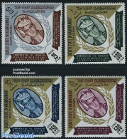 Aden 1967 Sultan Ghalib 4v, Mint NH, History - Kings & Queens (Royalty) - Royalties, Royals